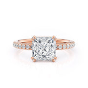 MICHAEL M Engagement Rings 18K Rose Gold Crown R715-2P R715-2PRG