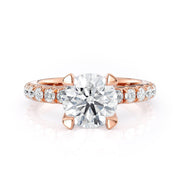 MICHAEL M Engagement Rings 18K Rose Gold Crown R716-2 R716-2RG