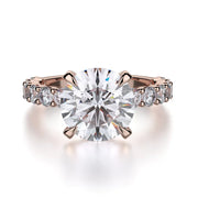 MICHAEL M Engagement Rings 18K Rose Gold CROWN R736-3 R736-3RG