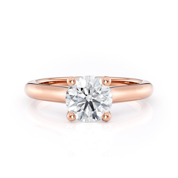 MICHAEL M Engagement Rings 18K Rose Gold Defined R519-1 R519-1RG