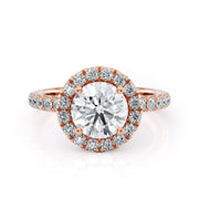 MICHAEL M Engagement Rings 18K Rose Gold Europa R320-1.5 R320-1.5RG