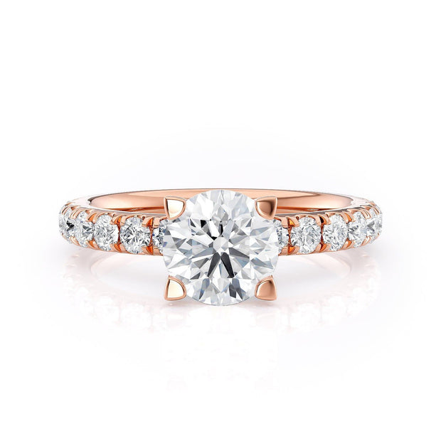 MICHAEL M Engagement Rings 18K Rose Gold Europa R371-1 R371-1RG