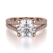 MICHAEL M Engagement Rings 18K Rose Gold Europa R437-1.5 R437-1.5RG