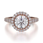 MICHAEL M Engagement Rings 18K Rose Gold Europa R440-1.5 R440-1.5RG