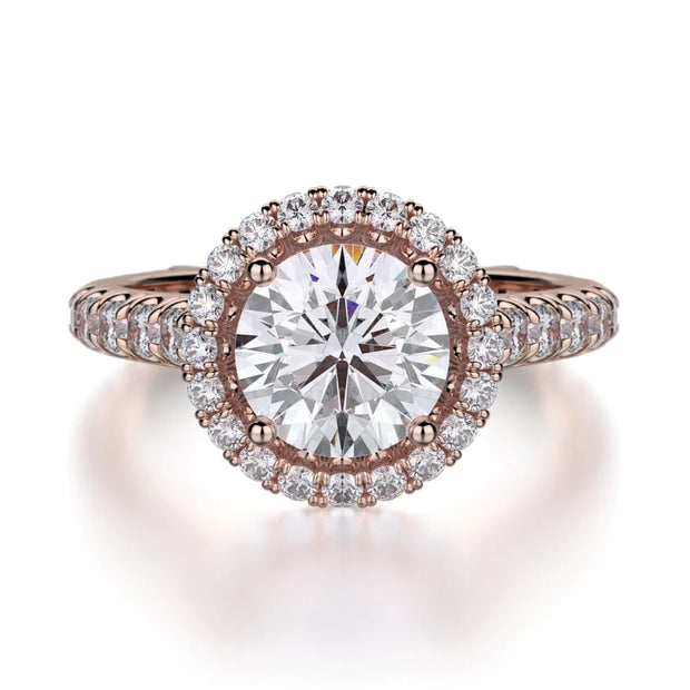MICHAEL M Engagement Rings 18K Rose Gold Europa R440-1.5 R440-1.5RG