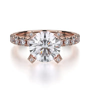 MICHAEL M Engagement Rings 18K Rose Gold Europa R442-2 R442-2RG