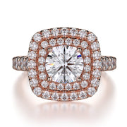 MICHAEL M Engagement Rings 18K Rose Gold Loud R719-1.5 R719-1.5RG