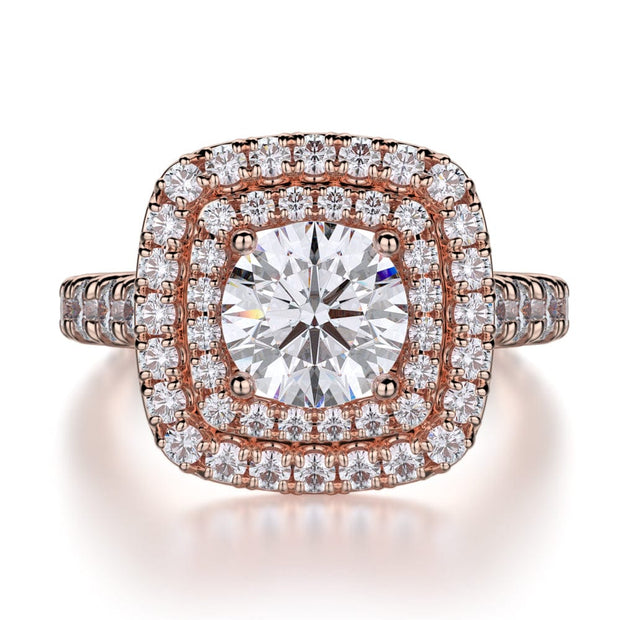 MICHAEL M Engagement Rings 18K Rose Gold Loud R719-1.5 R719-1.5RG