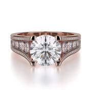 MICHAEL M Engagement Rings 18K Rose Gold Loud R735-2 R735-2RG