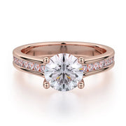 MICHAEL M Engagement Rings 18K Rose Gold Love R461-1 R461-1RG