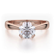 MICHAEL M Engagement Rings 18K Rose Gold Love R515-1 R515-1RG