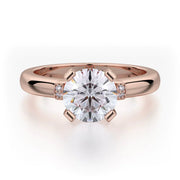 MICHAEL M Engagement Rings 18K Rose Gold Love R516-1 R516-1RG