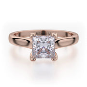 MICHAEL M Engagement Rings 18K Rose Gold Love R523-1 R523-1RG