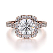 MICHAEL M Engagement Rings 18K Rose Gold Monaco R615-1.5 R615-1.5RG