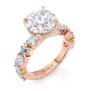 MICHAEL M Engagement Rings 18K Rose Gold Montage R823-3