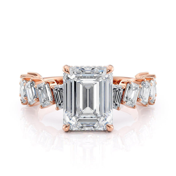 MICHAEL M Engagement Rings 18K Rose Gold Montage R825-3