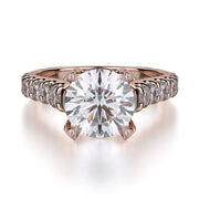 MICHAEL M Engagement Rings 18K Rose Gold Stella R655-2 R655-2RG