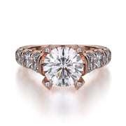 MICHAEL M Engagement Rings 18K Rose Gold Stella R732-2 R732-RG