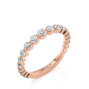 MICHAEL M Engagement Rings 18K Rose Gold Wedding Band R786B