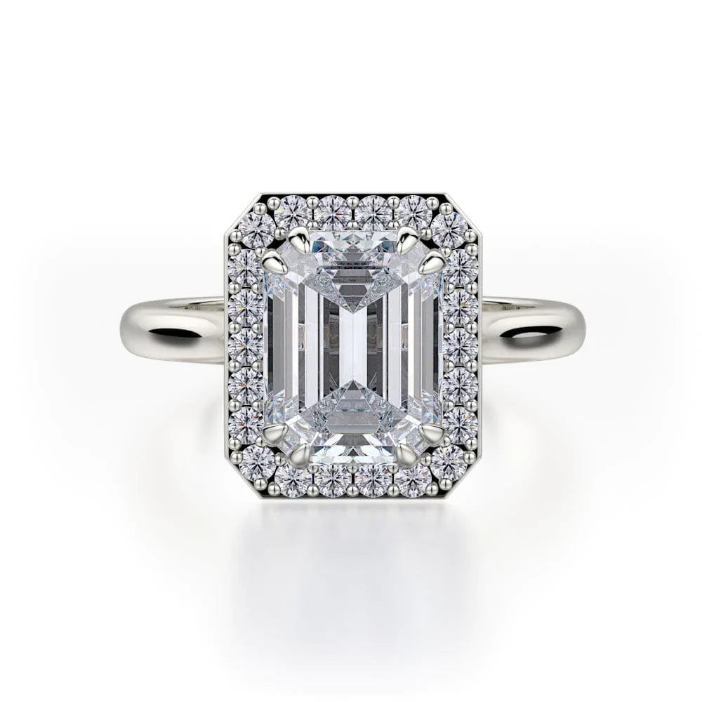 MICHAEL M Engagement Rings 18K White Gold Bold R728-2.5 R728-2.5WG
