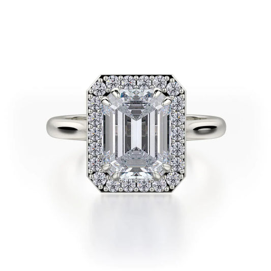 MICHAEL M Engagement Rings 18K White Gold Bold R728-2.5 R728-2.5WG