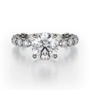MICHAEL M Engagement Rings 18K White Gold Crown R782-1.5 R781-1.5WG