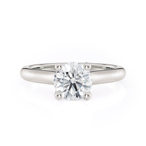 MICHAEL M Engagement Rings 18K White Gold Defined R519-1 R519-1WG