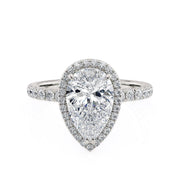 MICHAEL M Engagement Rings 18K White Gold Europa R320S-2PR R320S-2PR-WG