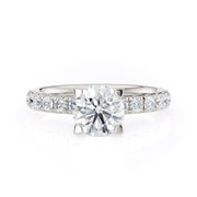 MICHAEL M Engagement Rings 18K White Gold Europa R371-1 R371-1WG