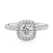 MICHAEL M Engagement Rings 18K White Gold Europa R777-1