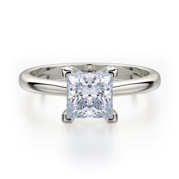 MICHAEL M Engagement Rings 18K White Gold Love R518-1 R518-1WG