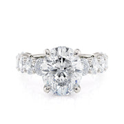 MICHAEL M Engagement Rings 18K White Gold Montage R795-4 R795-4