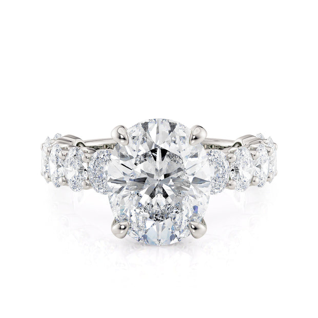 MICHAEL M Engagement Rings 18K White Gold Montage R795-4 R795-4