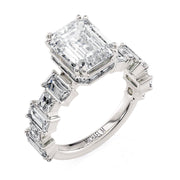 MICHAEL M Engagement Rings 18K White Gold Montage R824-3