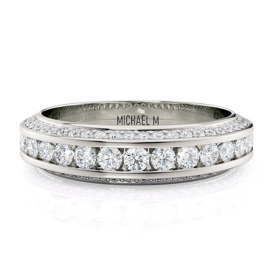 MICHAEL M Engagement Rings 18K White Gold R797B R797B