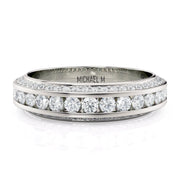 MICHAEL M Engagement Rings 18K White Gold R797B R797B