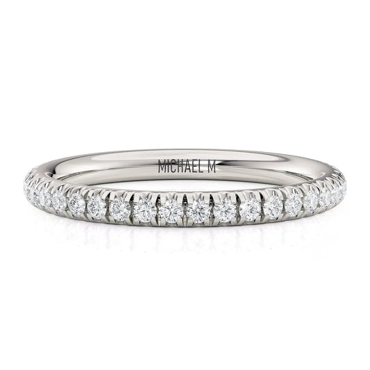 MICHAEL M Engagement Rings 18K White Gold R798B R798B