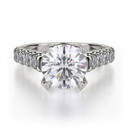 MICHAEL M Engagement Rings 18K White Gold Stella R655-2 R655-2WG