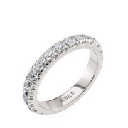 MICHAEL M Engagement Rings 18K White Gold Wedding Band R731LB