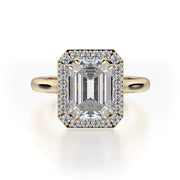 MICHAEL M Engagement Rings 18K Yellow Gold Bold R728-2.5 R728-2.5YG
