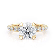MICHAEL M Engagement Rings 18K Yellow Gold Crown R716-2 R716-2YG