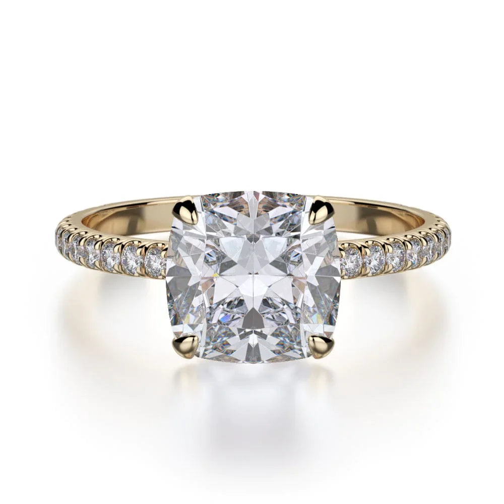MICHAEL M Engagement Rings 18K Yellow Gold Crown R724-1.5 R724-1.5YG