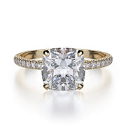 MICHAEL M Engagement Rings 18K Yellow Gold Crown R724-1.5 R724-1.5YG