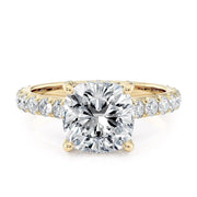 MICHAEL M Engagement Rings 18K Yellow Gold Crown R780-2