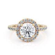 MICHAEL M Engagement Rings 18K Yellow Gold Europa R320-1.5 R320-1.5YG