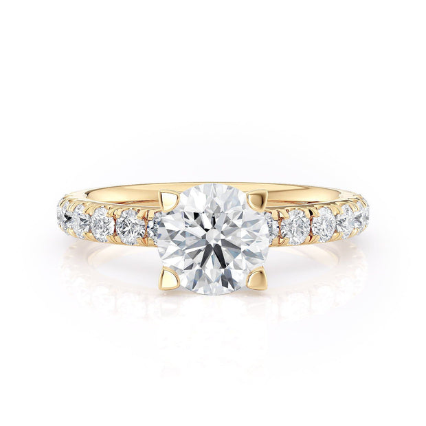 MICHAEL M Engagement Rings 18K Yellow Gold Europa R371-1 R371-1YG