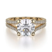 MICHAEL M Engagement Rings 18K Yellow Gold Europa R437-1.5 R437-1.5YG