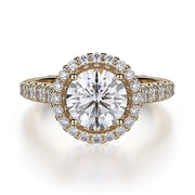 MICHAEL M Engagement Rings 18K Yellow Gold Europa R440-1.5 R440-1.5YG
