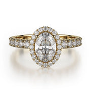 MICHAEL M Engagement Rings 18K Yellow Gold Europa R501-1 R501-1YG