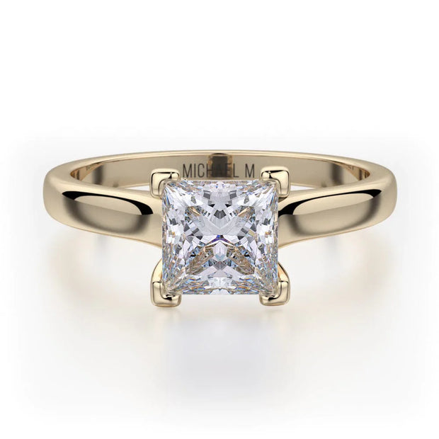 MICHAEL M Engagement Rings 18K Yellow Gold Europa R524-1 R524-1YG